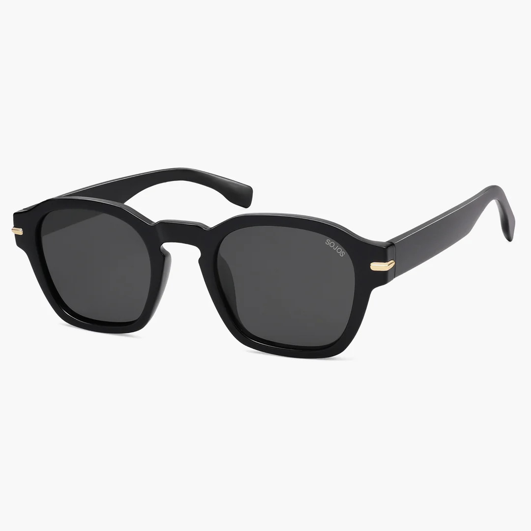 Women Men Polarized Square Sunglasses SJ2382 | SOJOS VISION | SOJOS VISION