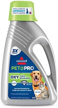 Bissell Professional Pet Urine Elimator with Oxy and Febreze Carpet Cleaner Shampoo 48 Ounce | Amazon (US)