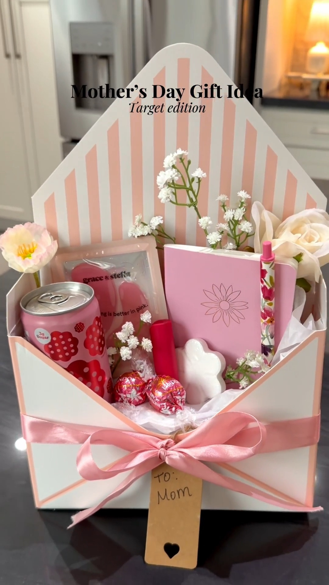 Everything is from Target! This haul makes 6 gift boxes for under $15 each 💗✨