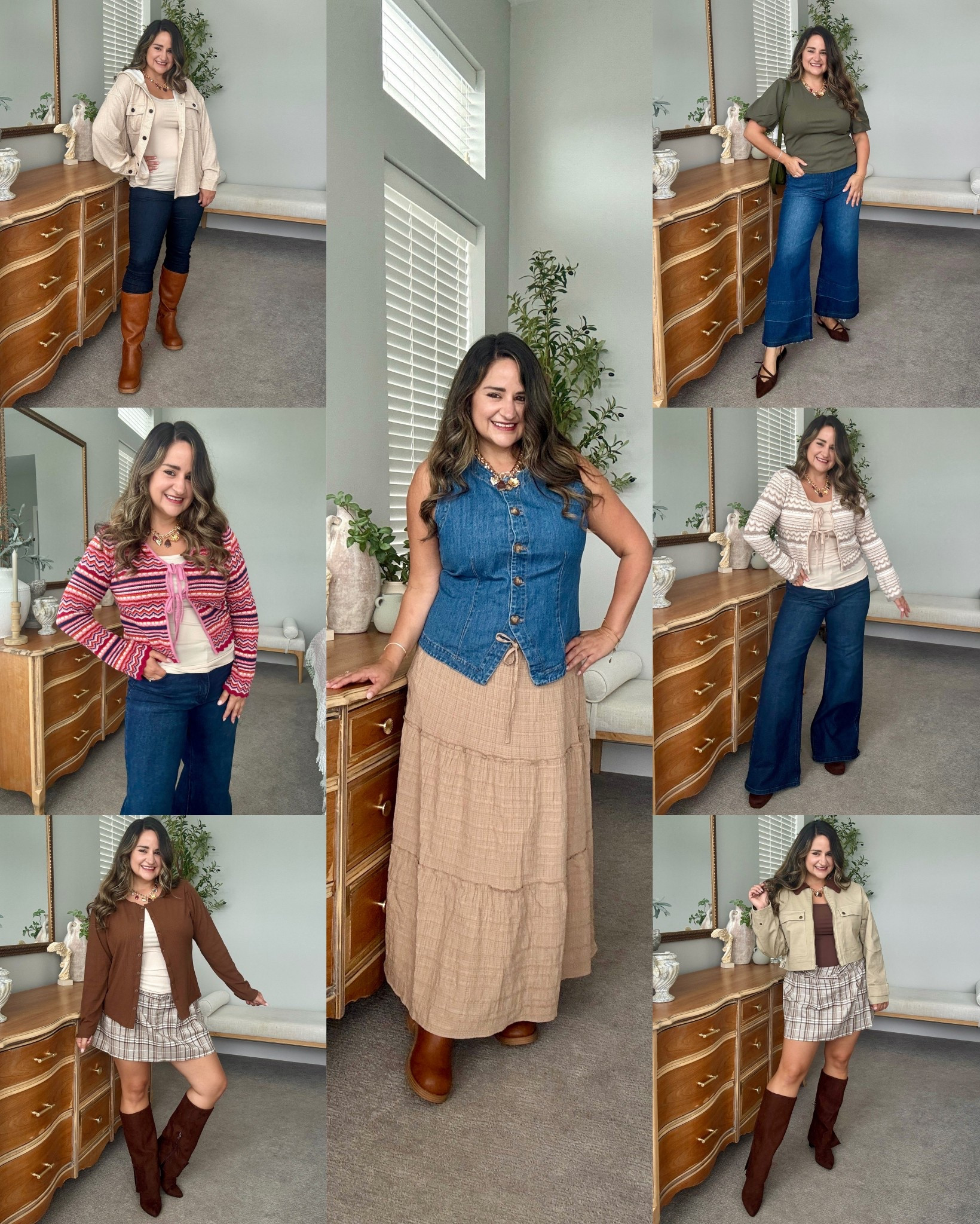 You don’t have to be going back to school to refresh your fall style AND you can do it so affordably with walmart.

All of my jeans, cardigans, Fall jackets, fall boots are true to size!

Midsize fall outfits, petite fall outfits, maxi skirt, riding boots, wide calf boots,  chocolate brown flats, fall cardigan, plaid skirt, flare jeans, skinny jeans, Walmart jeans, Walmart fall fashionn

#LTKPetite #LTKMidsize #LTKSeasonal