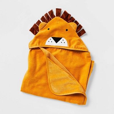25"x50" Lion Hooded Towel - Pillowfort™ | Target