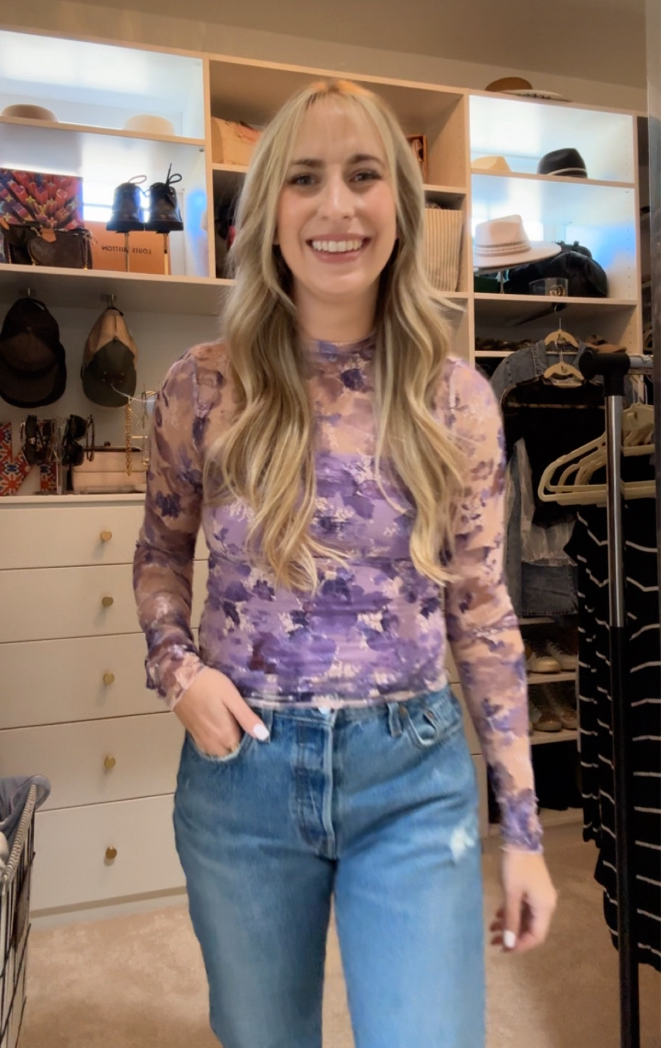 Purple lace layering top  

#LTKStyleTip #LTKSaleAlert #LTKFindsUnder100