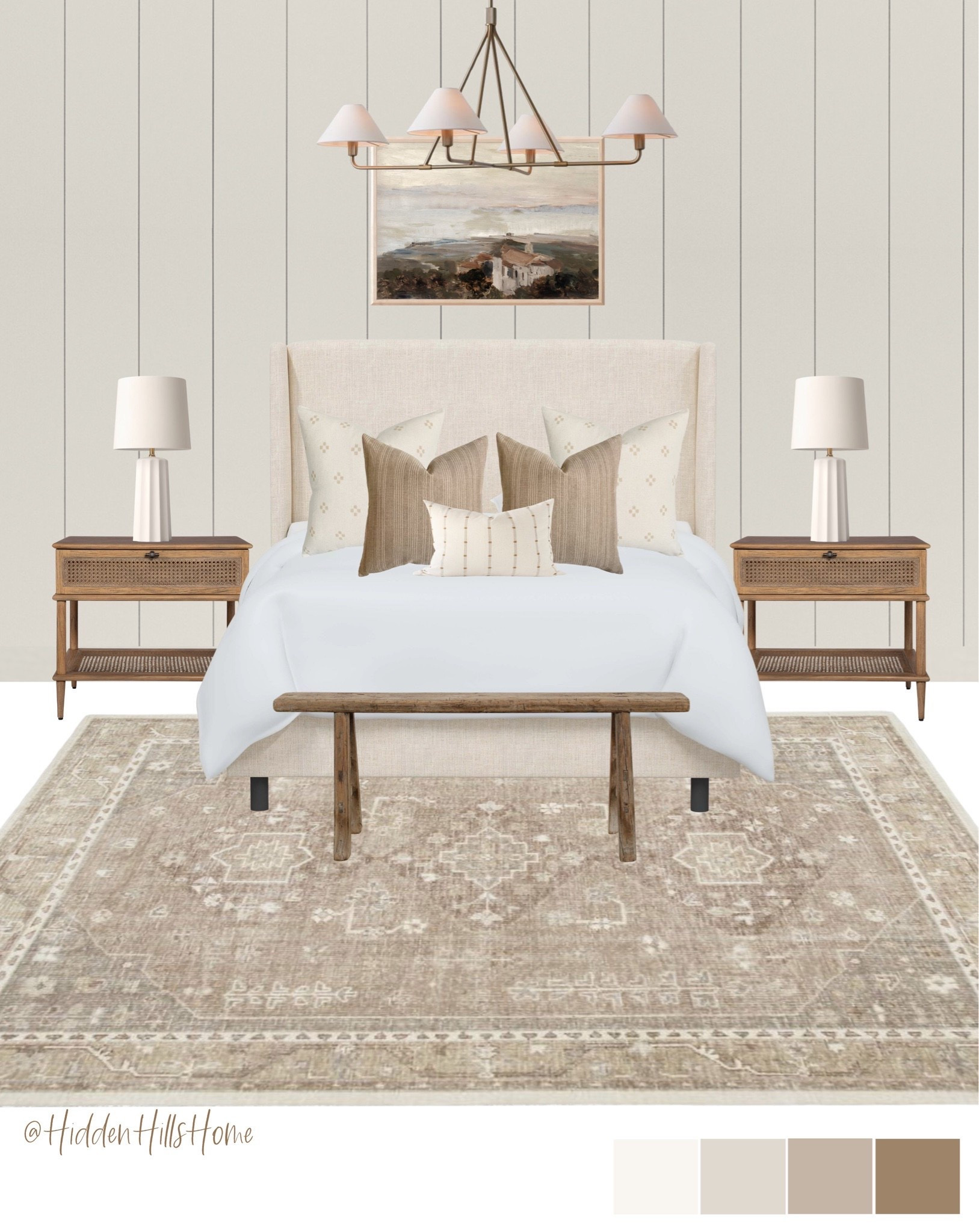 Bedroom Decor, bedroom mood board, home decor ideas; bedroom design, bedding, Tilly bed #bedroom
Wall is SW Heron Plume

#LTKHome #LTKSaleAlert #LTKSeasonal