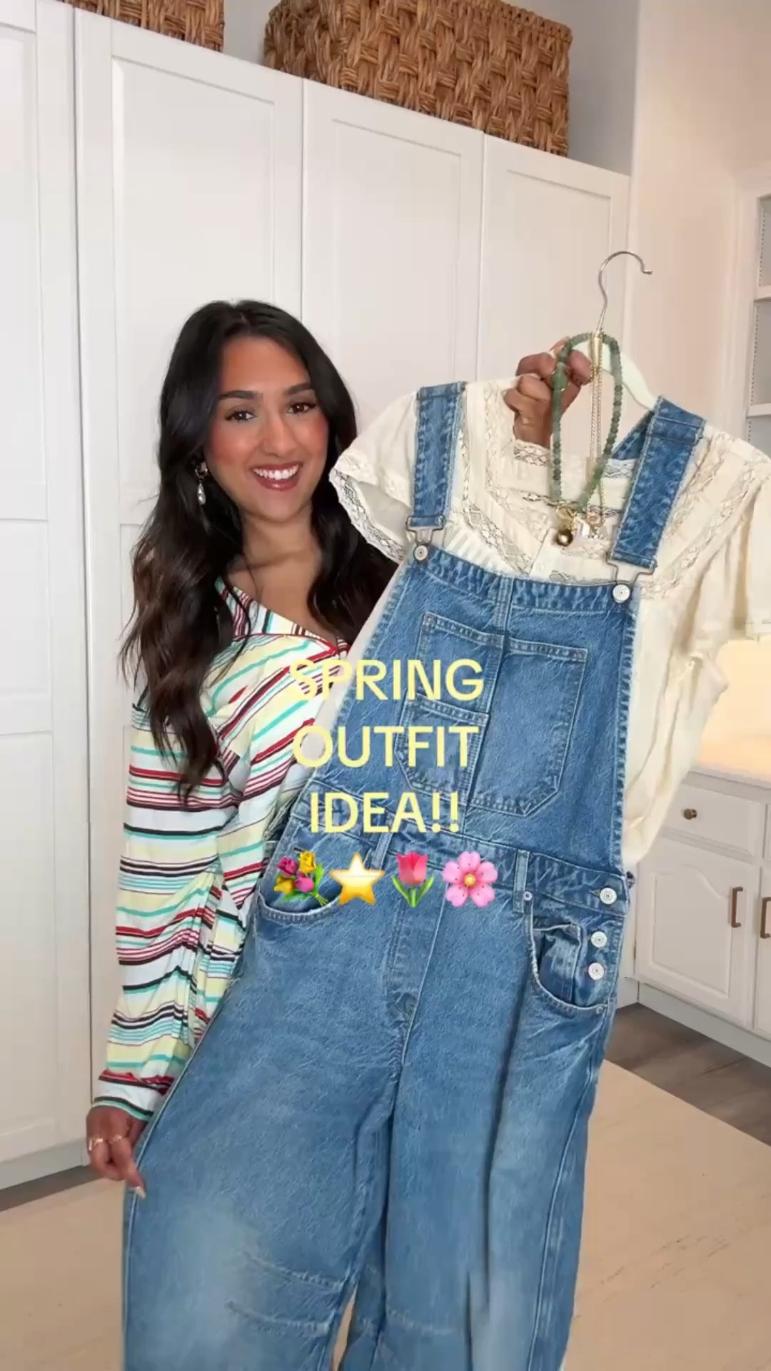 Spring outfit idea!🌷🌸💐