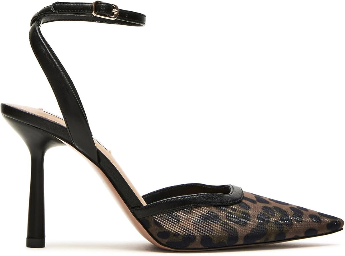 Mesh Closed Pointed Toe High Heels for Women | Amazon (US)