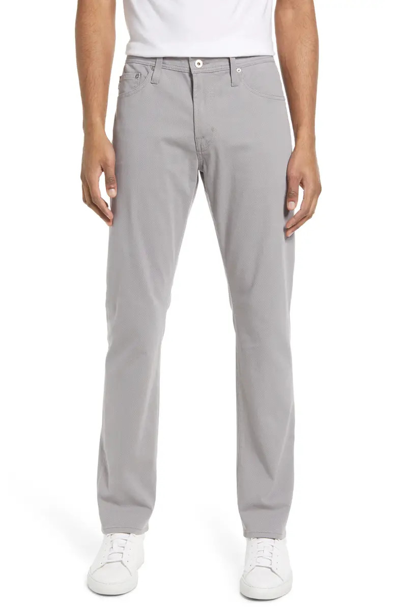 Everett SUD Print Slim Straight Leg Pants | Nordstrom