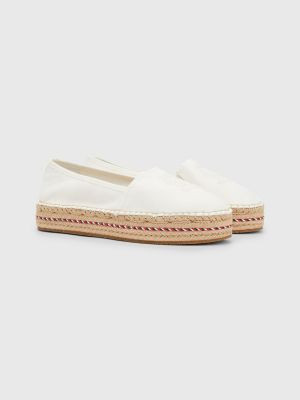 Embroidered Logo Platform Espadrille | Tommy Hilfiger | Tommy Hilfiger (US)