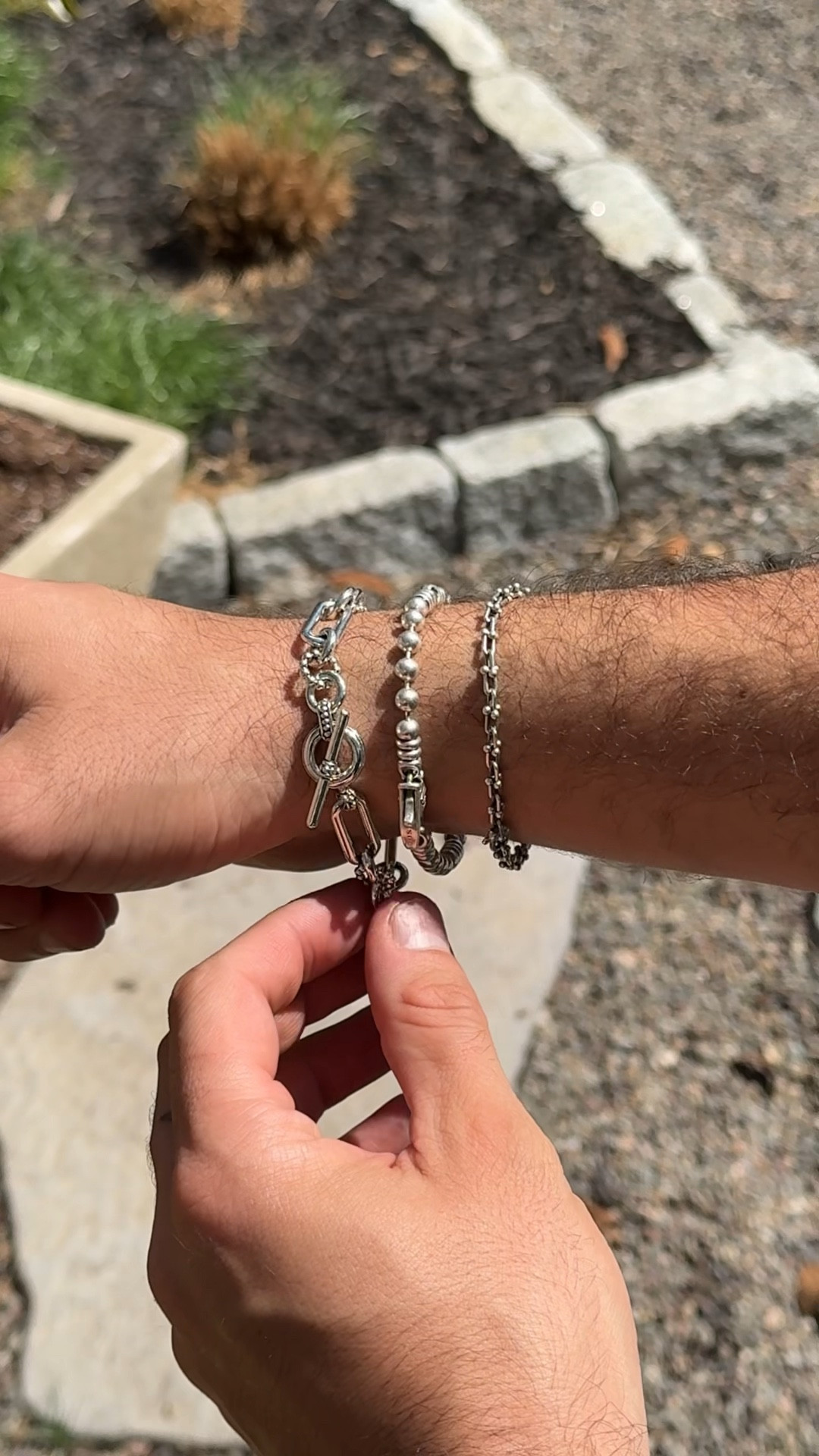 Latest addition to the collection from LAGOS - Silver Link Bracelet 