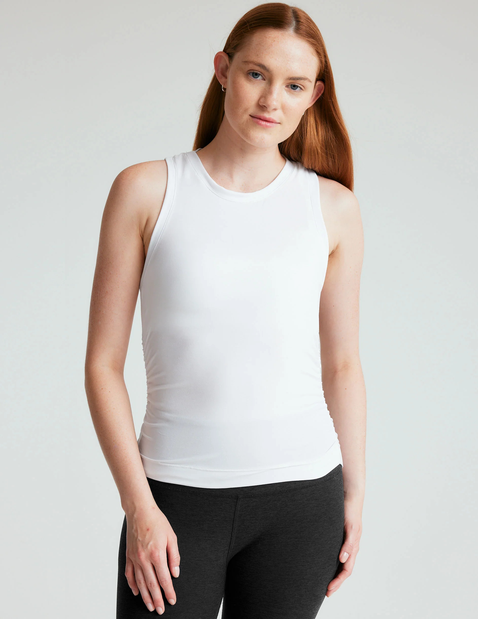 Featherweight Your Fit Shirred Tank | Beyond Yoga | Beyond Yoga