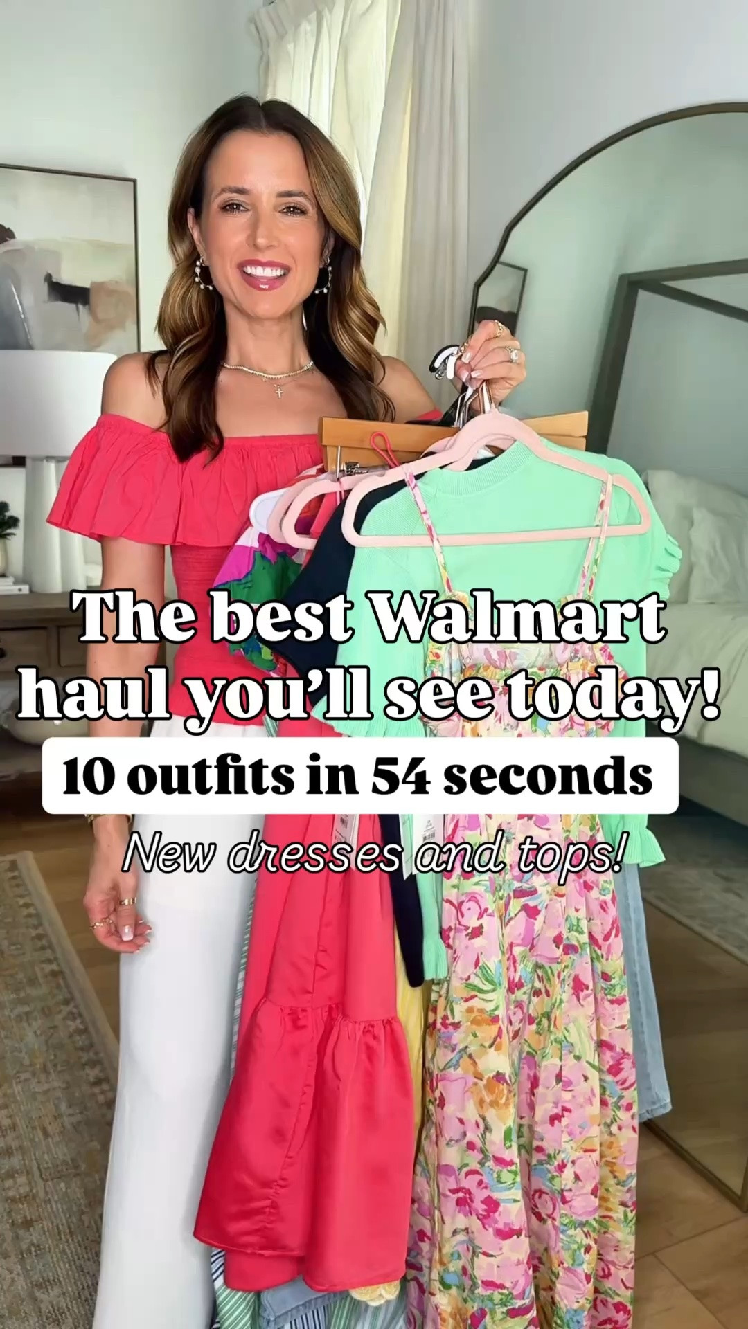 New Walmart arrivals! Vacation outfits. Coastal outfits. Resort wear. Resort outfits. Elevated casual outfits. Walmart tops. New Walmart dresses. 4th of July outfits. Memorial Day weekend. Vacation outfits. Wearing smallest size in each and XS regular in cream pants.

#LTKootd #LTKTravel #LTKPetite