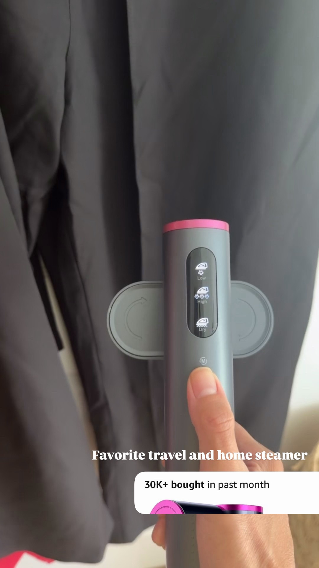 It works so well and can also be used as an iron.

#LTKSaleAlert #LTKTravel #LTKHome