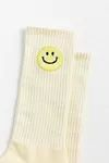 Happy Face Tennis Ball Crew Sock | Urban Outfitters (US and RoW)