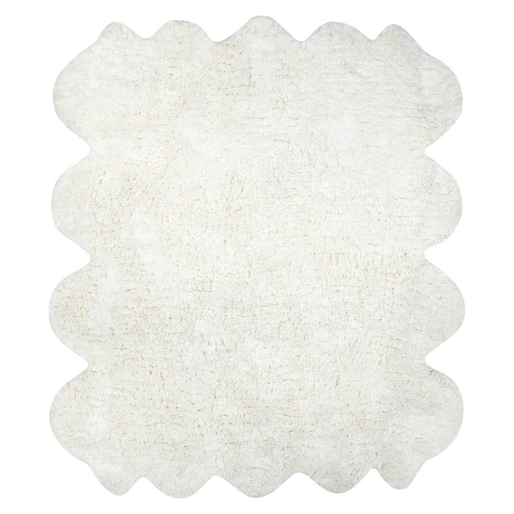 nuLOOM Hand Tufted Octo Pelt Faux Sheepskin Area Rug - Off-White (6' x 7'), Adult Unisex, Beige | Target