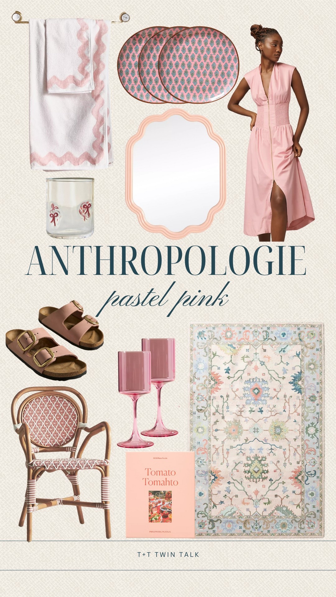Anthropologie pastel pink gift guide! We are loving all the pastel pink items from Anthropologie like the wine glasses and Birkenstocks.

#LTKGiftGuide #LTKSeasonal #LTKHome