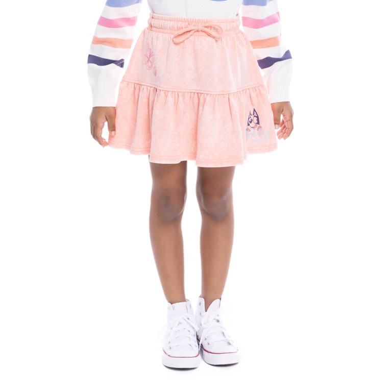 Bluey Girls Graphic Print Skirt, Sizes 4-16 | Walmart (US)