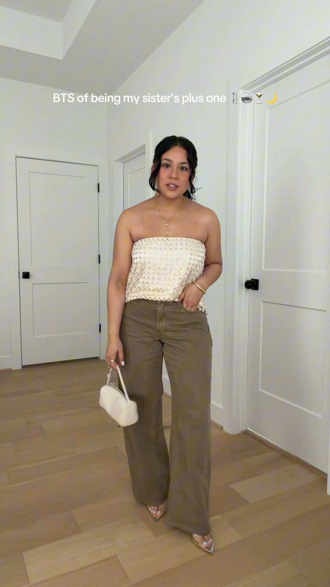 Top (actually a skirt!!): small
Jeans: 26 
Heels: 7 
Mini white bag 
Dinner outfit idea 

#LTKdayinmylife #LTKootd #LTKgrwm