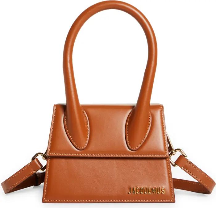 Jacquemus Le Chiquito Moyen Leather Top Handle Bag | Nordstrom | Nordstrom