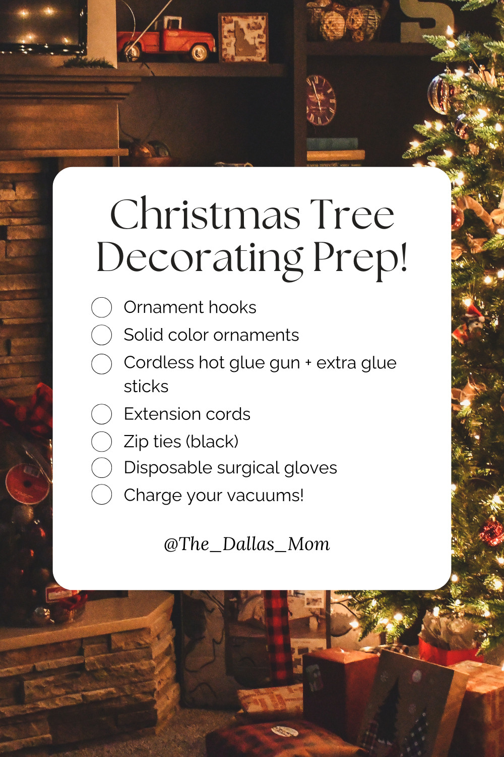 Tree-decorating day is basically a full-on event in our house 😅🎄
Before the chaos begins, here’s my go-to prep list that keeps things running smooth(ish).
If you’re decorating this week, grab these staples so you’re not hunting for hooks mid-sparkle! ✨
#TheDallasMom

#ChristmasDecor #TreeDecor #HolidayDecor #ChristmasHome #HolidayHome #DeckTheHalls #ChristmasTreeDecor #ChristmasPrep #HolidayPrep #ChristmasAesthetic 

 #LTKHoliday #LTKmomlife #LTKSeasonal