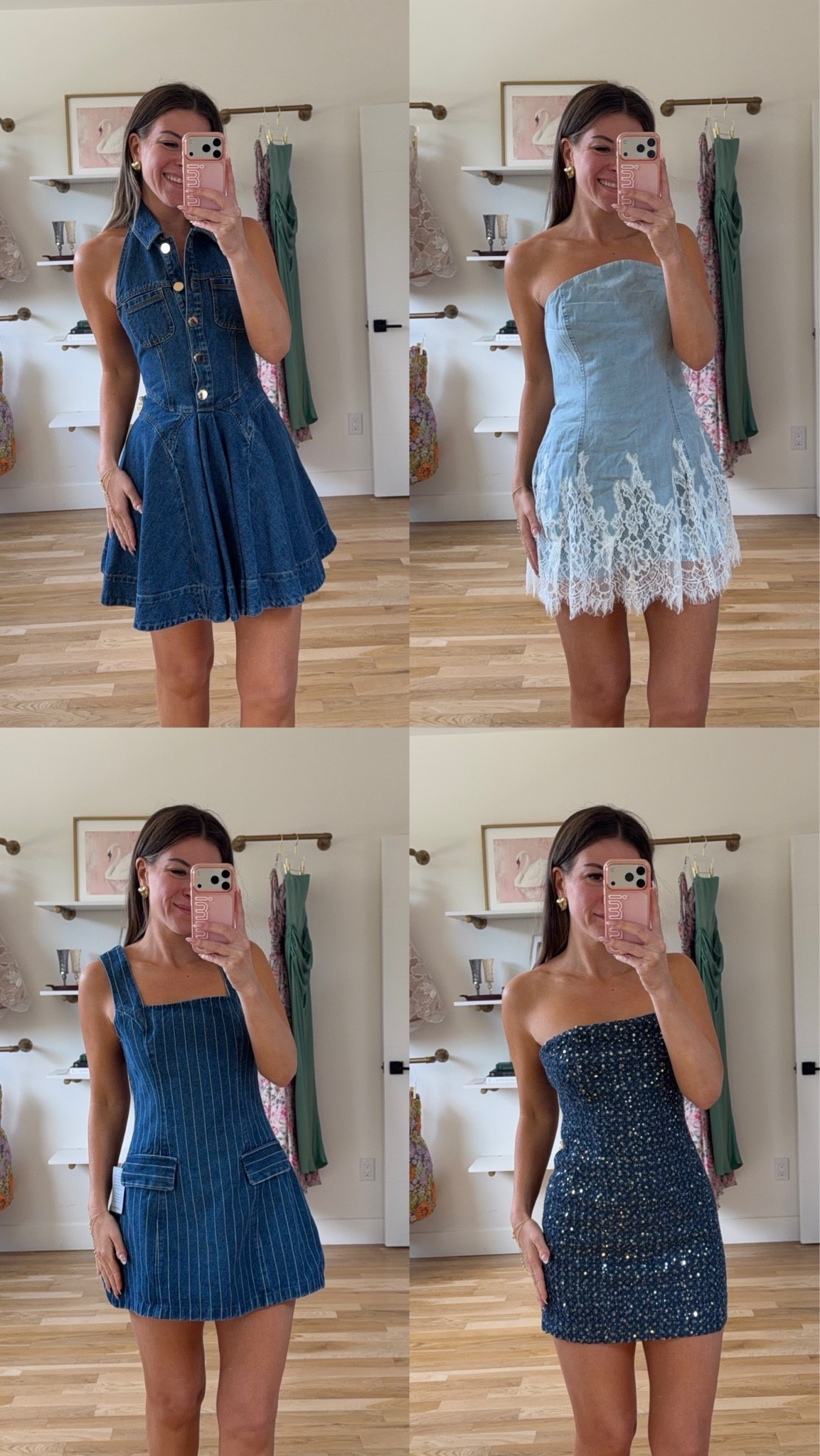 denim mini dresses 💙

I’m 5’4” and wearing my typical small/2 in all

summer dresses, casual summer outfits, summer outfit ideas, everyday summer outfits, summer fashion finds, fall outfits, fall dresses, autumn outfits, sweater dresses, midi dresses, long sleeve dresses, casual outfits, thanksgiving outfits, family photo outfits, date night outfits, work outfits, fall fashion, autumn fashion, cozy outfits, transitional outfits, neutral outfits, everyday outfits, weekend outfits, women’s fashion, affordable dresses

#LTKgrwm #LTKootd #LTKdayinmylife