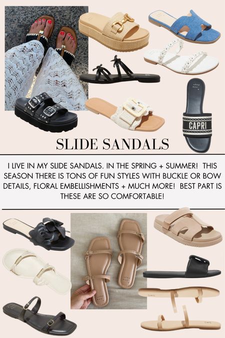 Newsletter• Slide Sandals 

#LTKshoecrush #LTKSeasonal #LTKstyletip