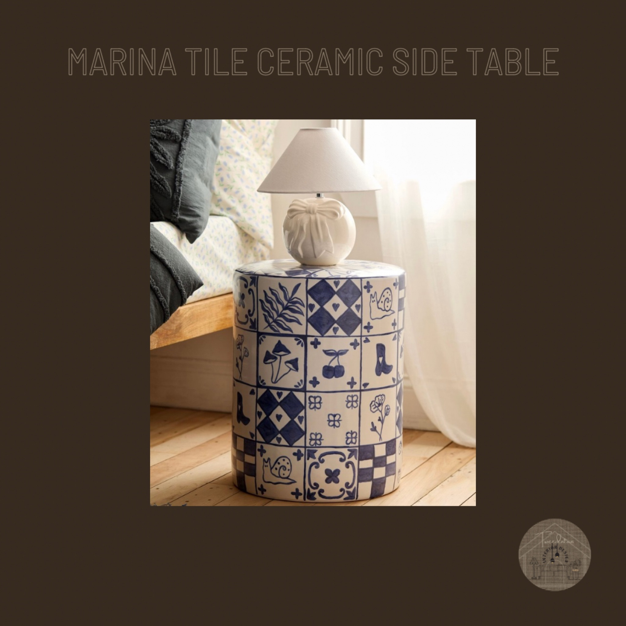 Marina Tile Ceramic Side Table 💙🤍

#LTKSaleAlert #LTKStyleTip #LTKHome
