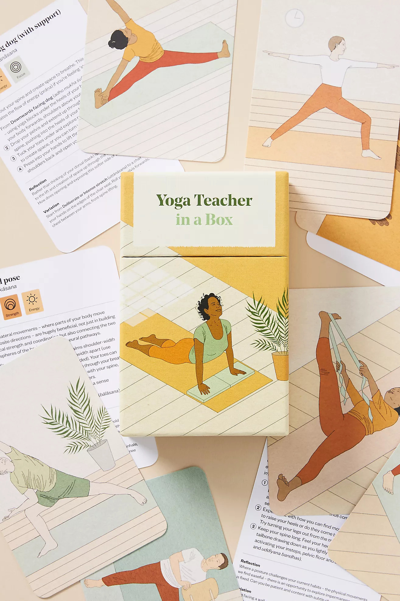 Yoga Teacher in a Box Card Deck | Anthropologie (US)