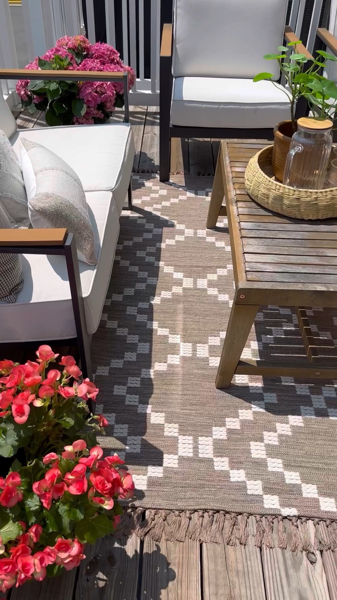 Outdoor deck decor staples from Target. 
Now’s the time to order some fresh patio decor before it sells out. 

#LTKhome #LTKunder50 #LTKSeasonal