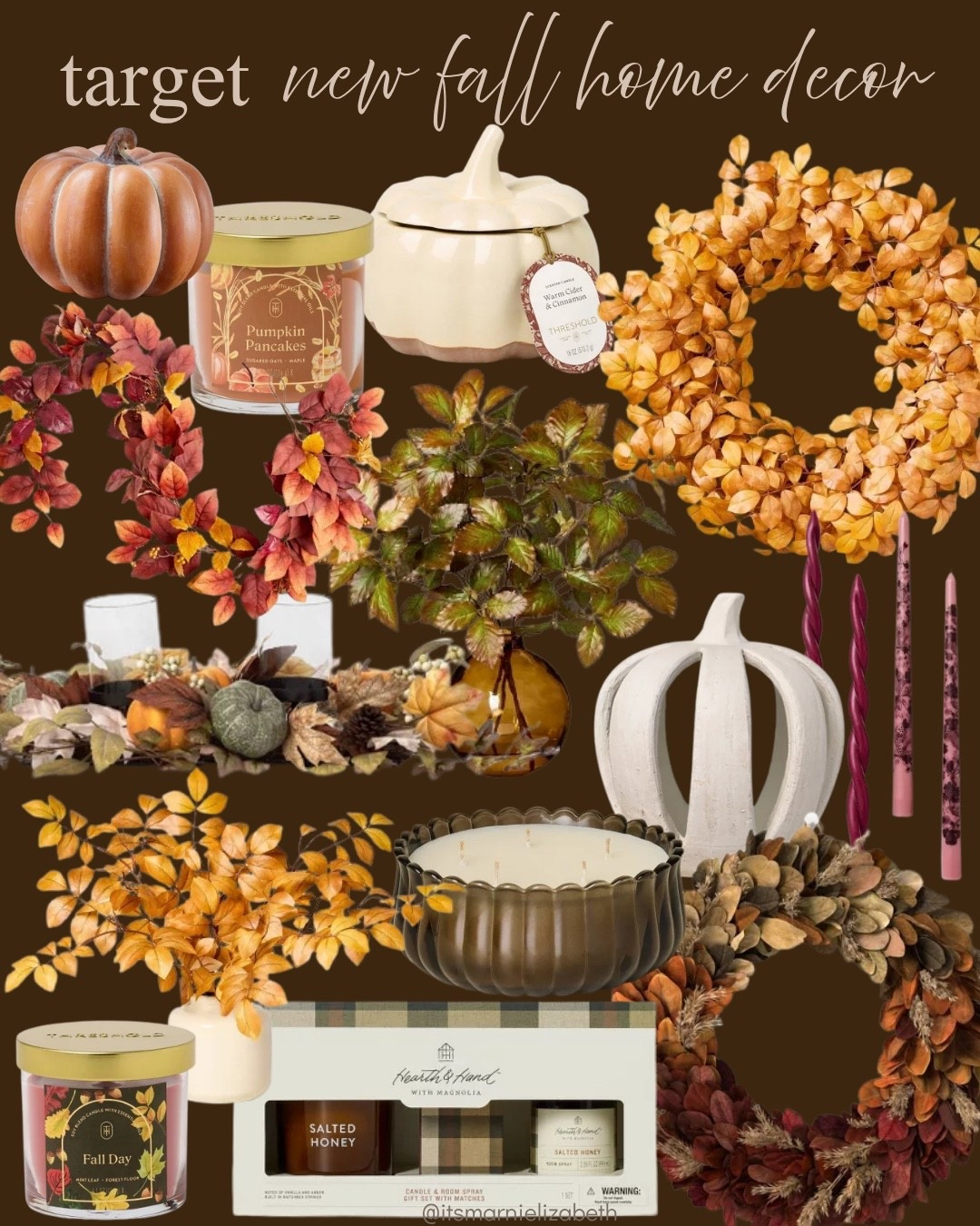 A little fall inspiration from Target 🍂 The prettiest mix of warm tones, soft florals, pumpkins, and cozy candlelight.

fall home decor, Target finds, fall decorating, cozy home, autumn decor, neutral fall, home inspiration

#LTKHome