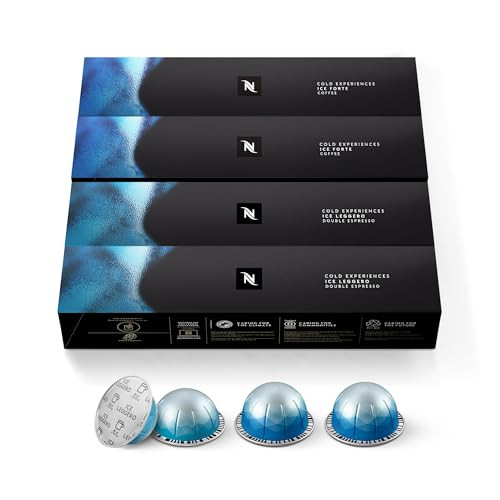 Nespresso Capsules Vertuo Line, Iced Variety Pack, 40-Count Espresso Coffee Pods, Brews 7.8 oz and 2.7 oz | Amazon (US)