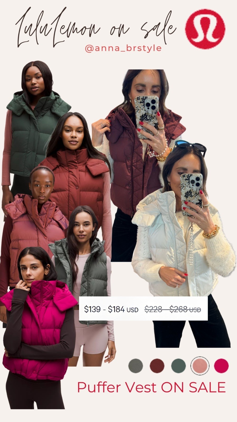 LULULEMON SALE, Lululemon puffer vest on sale, Lululemon jackets on sale, annabrstyle.

#LTKSaleAlert #LTKFindsUnder100