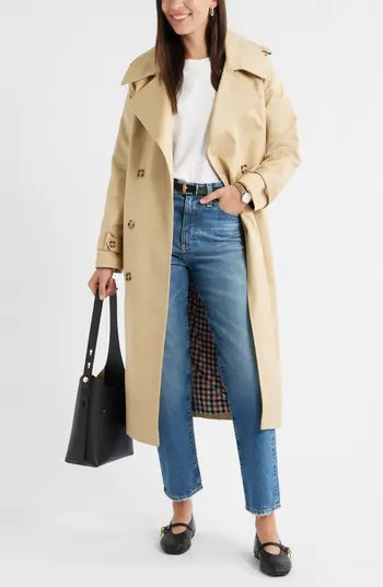 Caslon® Cotton Trench Coat | Nordstrom | Nordstrom