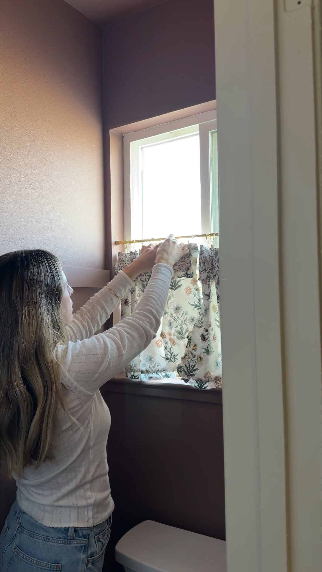 Pillowcases as cafe curtains, why no?

#LTKHome