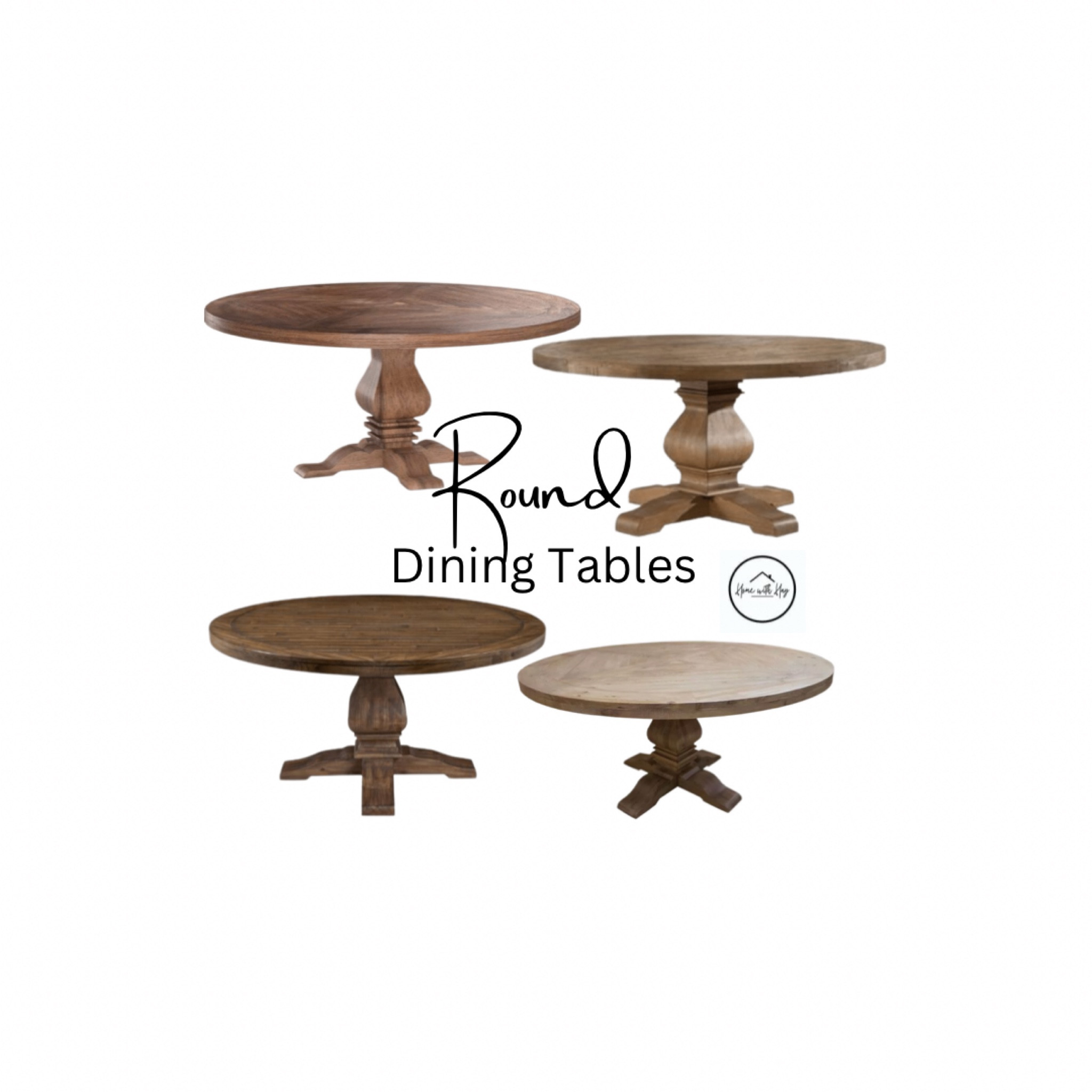 Round dining table roundup. I found my table on Facebook marketplace years ago...but these are very similar. 


#LTKfamily #LTKhome #LTKunder100