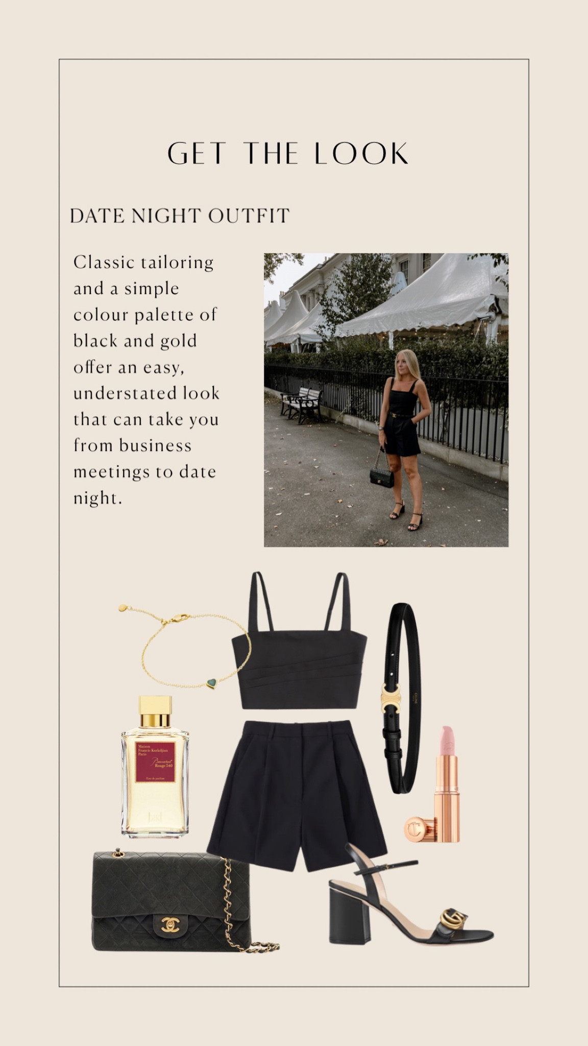 Get the look // Classic tailoring and a simple colour palette of black and gold offer an easy, understated look that can take you from business meetings to date night

#LTKworkwear #LTKparties #LTKstyletip