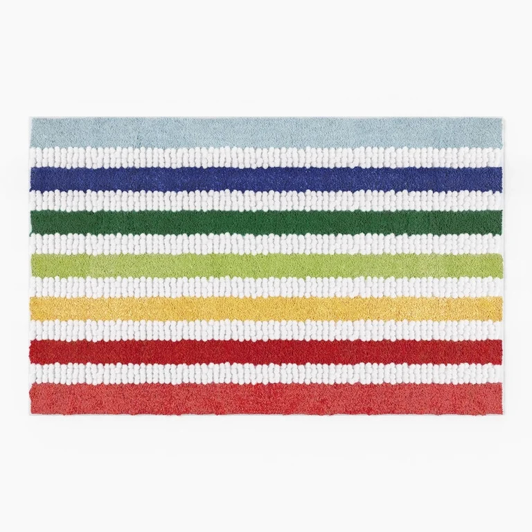 Mainstays Kids Vintage Stripe Bath Rug, 32" x 20" | Walmart (US)