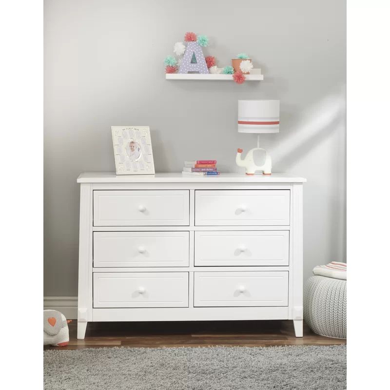 Berkley 6 Drawer Double Dresser | Wayfair North America