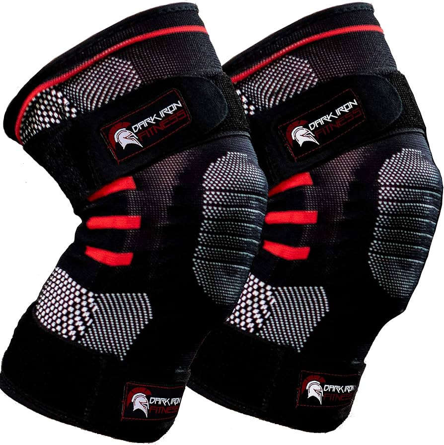Weightlifting Knee Sleeves for Crossfit Powerlifting and Weight Training - 1 Pair of Compression ... | Amazon (US)
