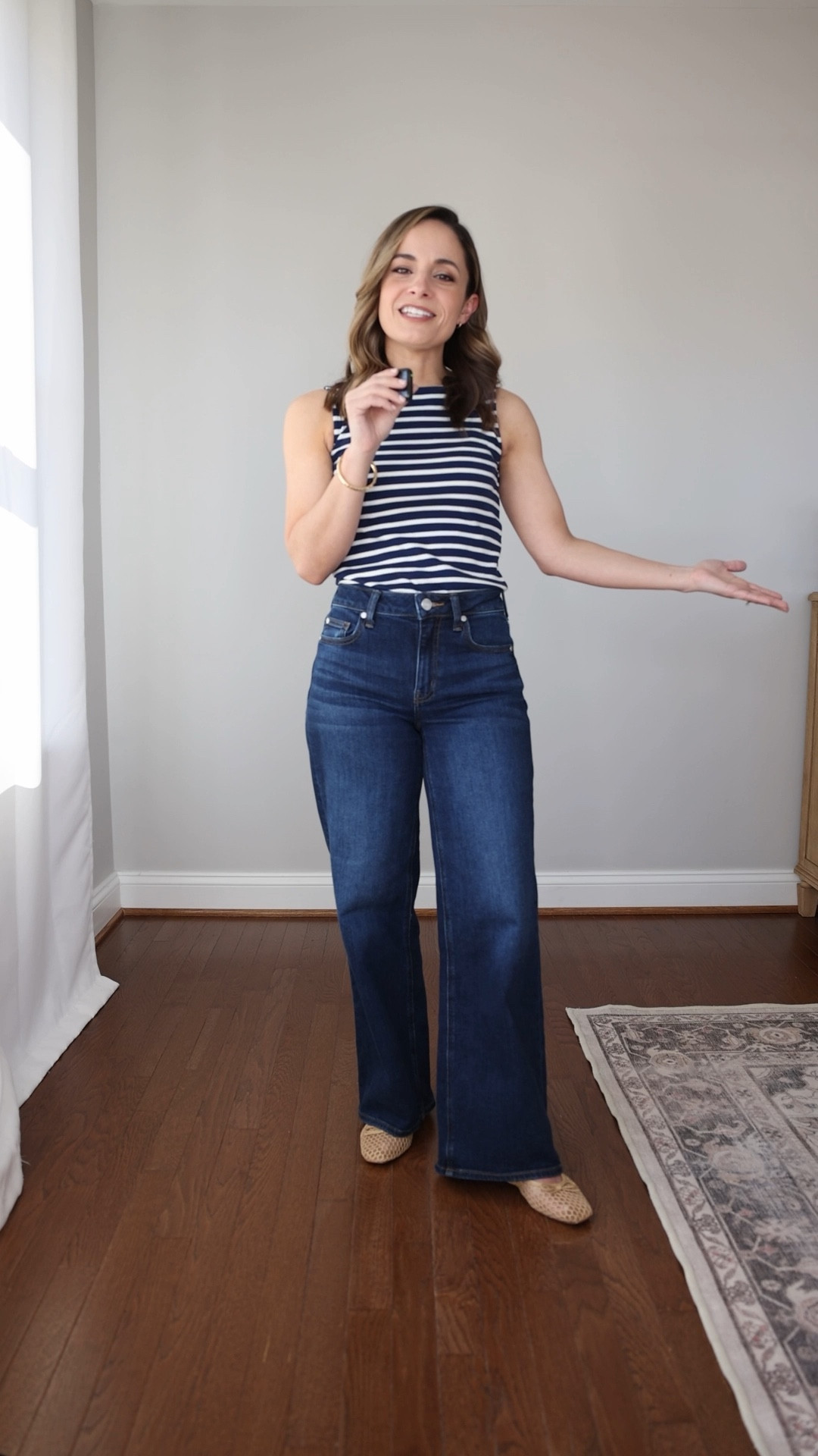 I put my favorite jeans from Quince to a wash and wear test, here is what I found. 

I originally noted their jeans to shrink in the wash over time, most of mine shrinking an inch. However, I wasn't washing them properly. For this test I washed them in cold water and tumble dried on low (According to the care tag). There was minimal shrinkage (under 1/2" with all three styles) and no notable shrinkage in overall fit or rise. 

They wear well, slight loosening but they don't lose shape or bag out. 

The Bella jeans are stated as having a 10.5” rise but I measured a 10” rise for most styles in a size 24.

Bella Wide: 24 x 28" in Midnight Blue (shrank 1/4")

Bella Relaxed Straight: 24 x 28" in Atlantic Blue (shrank 1/2")

Bella Relaxed Straight: 24 x 26" in Stormy Blue(shrank 1/2")

Bella Straight: 24 x 26" in Midnight Blue (shrank 1/2")

Tank Top (J.Crew Factory): XXS in both colors

Flats (J.Crew Factory): True to Size

My Sizing: I’m 4’10”, and my bust, waist, and hip measurements are 32″, 24″, and 36″. My ankle inseam is 25". 

 

#LTKPetite