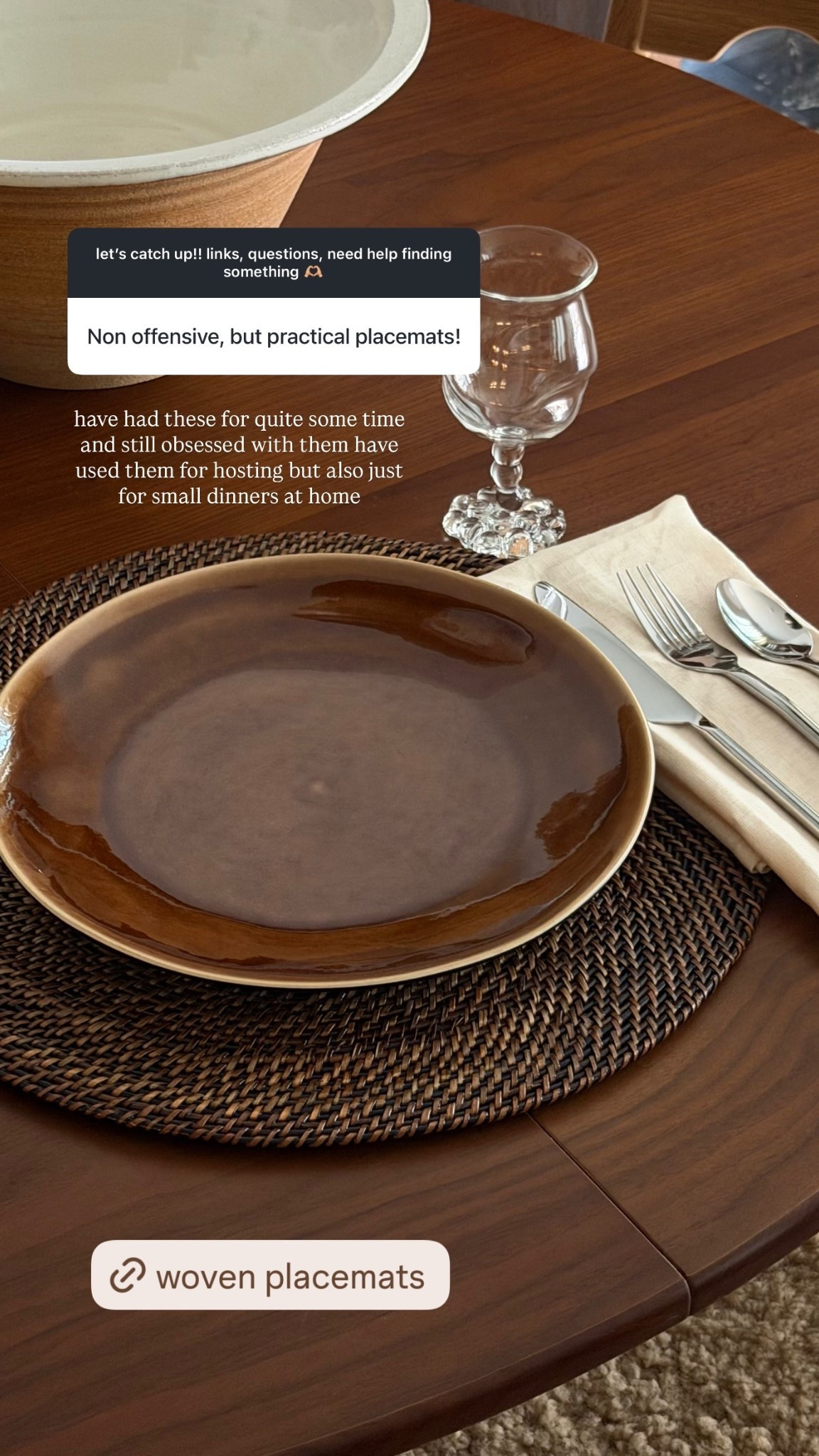 have had these for quite some time and still obsessed with them have used them for hosting but also just for small dinners at home