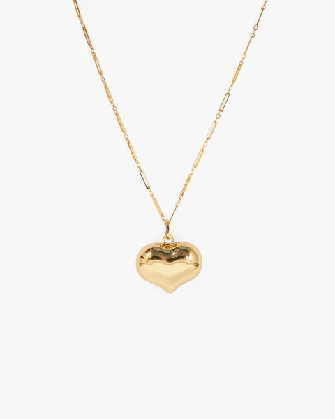 Mylar Heart Necklace | Clare V.