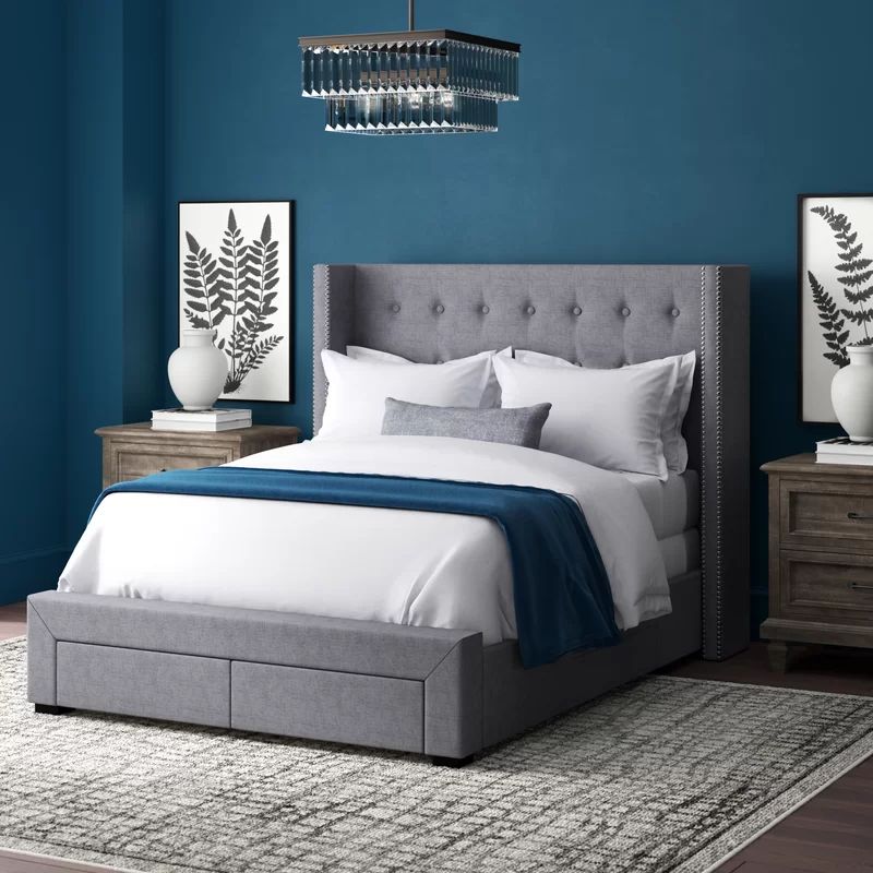 Kerens Upholstered Storage Standard Bed | Wayfair North America