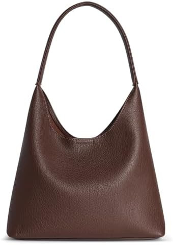 Amazon.com: Hobo Bags for Women, Small Slouchy Hobo Purse, Soft Vegan Leather Shoulder Bag Trendy... | Amazon (US)