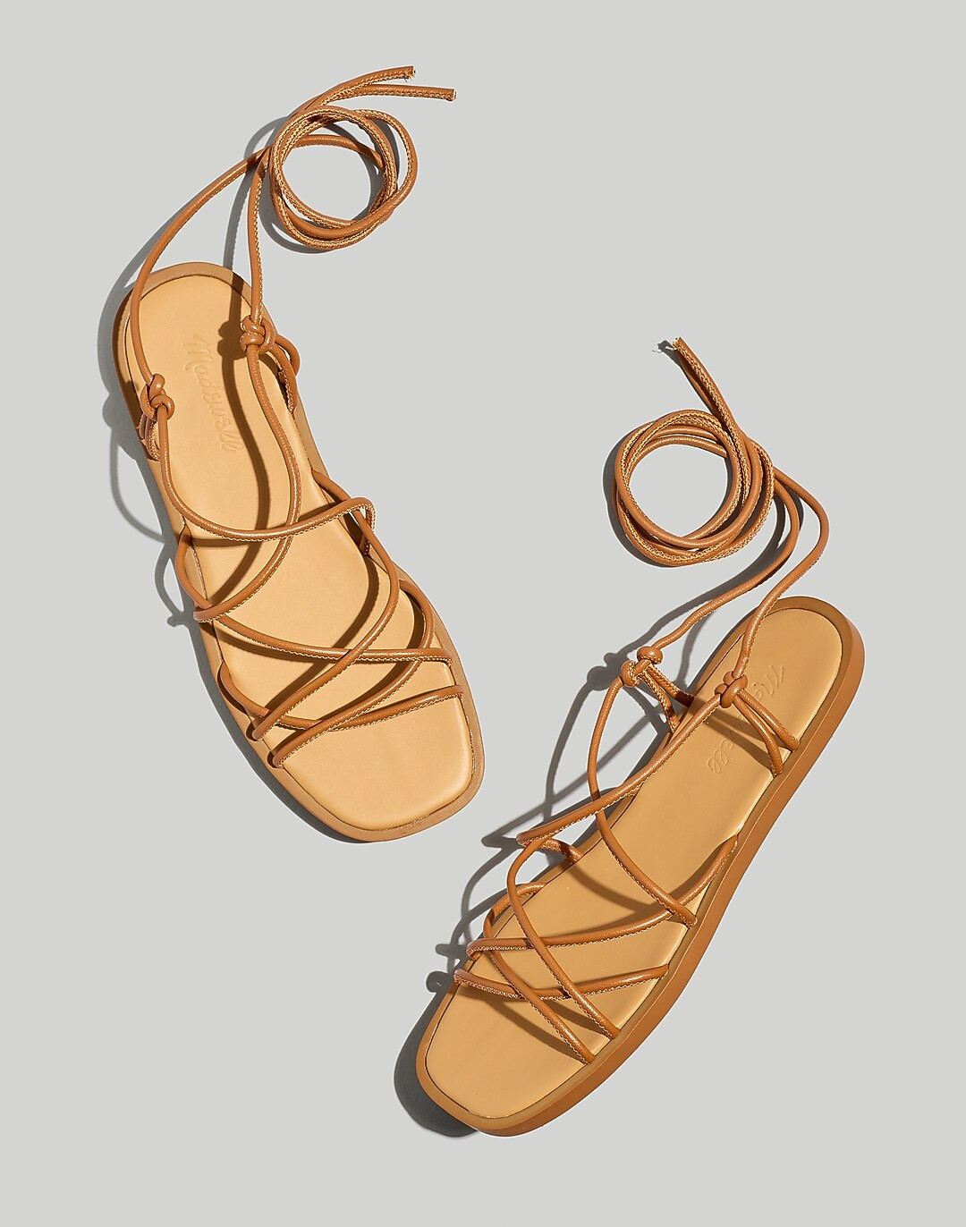 The Soraya Lace-Up Sandal | Madewell