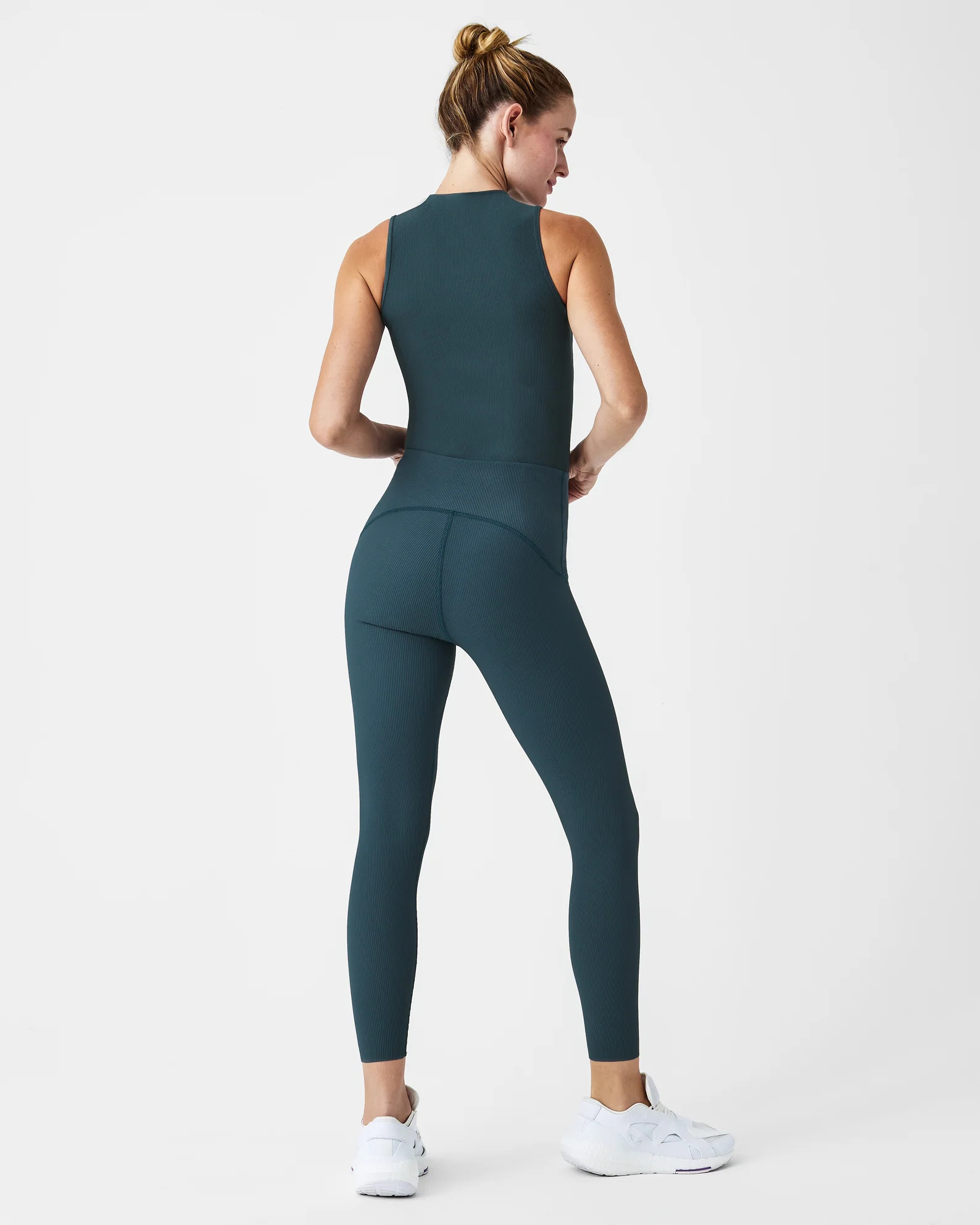 Booty Boost® Active Contour Rib 7/8 Leggings | Spanx