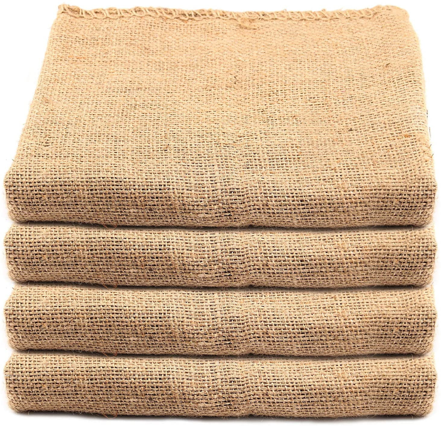ZEONHAK 4 Pack 40 x 24 Inch Natural Burlap Potato Sacks Bags Large | Walmart (US)