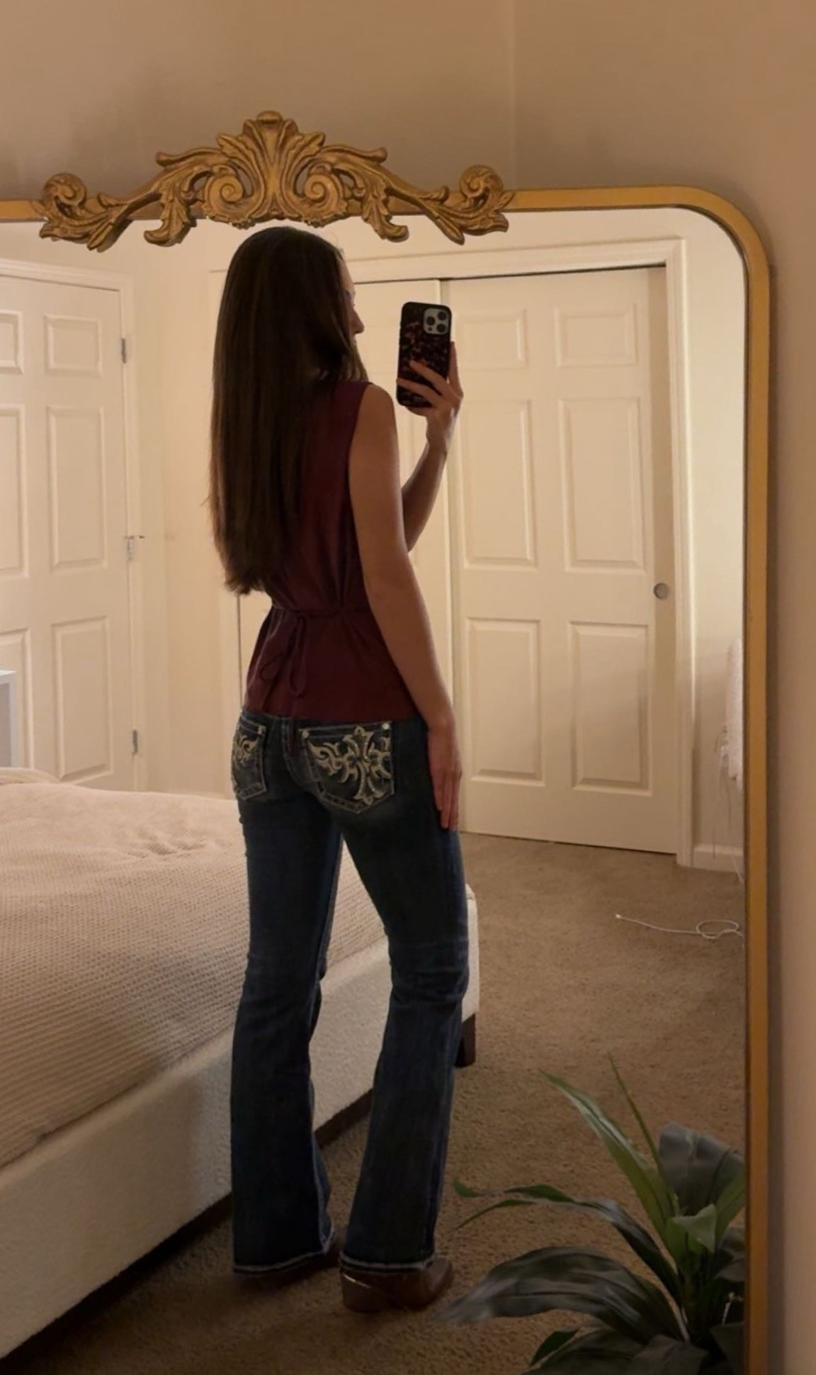 Miss me jeans are so back 

#LTKootd #LTKTall