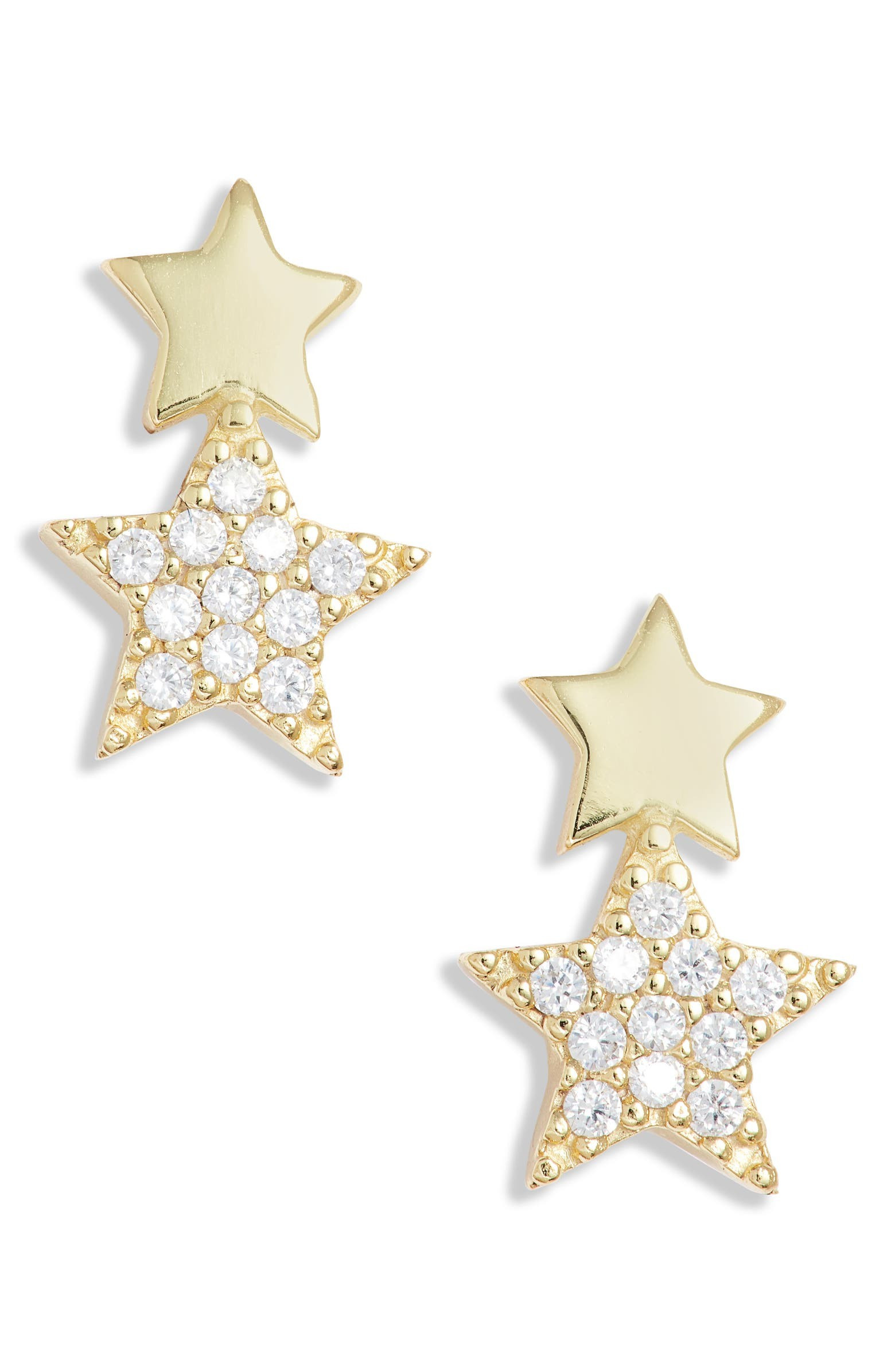Cubic Zirconia Star Stud Earrings | Nordstrom