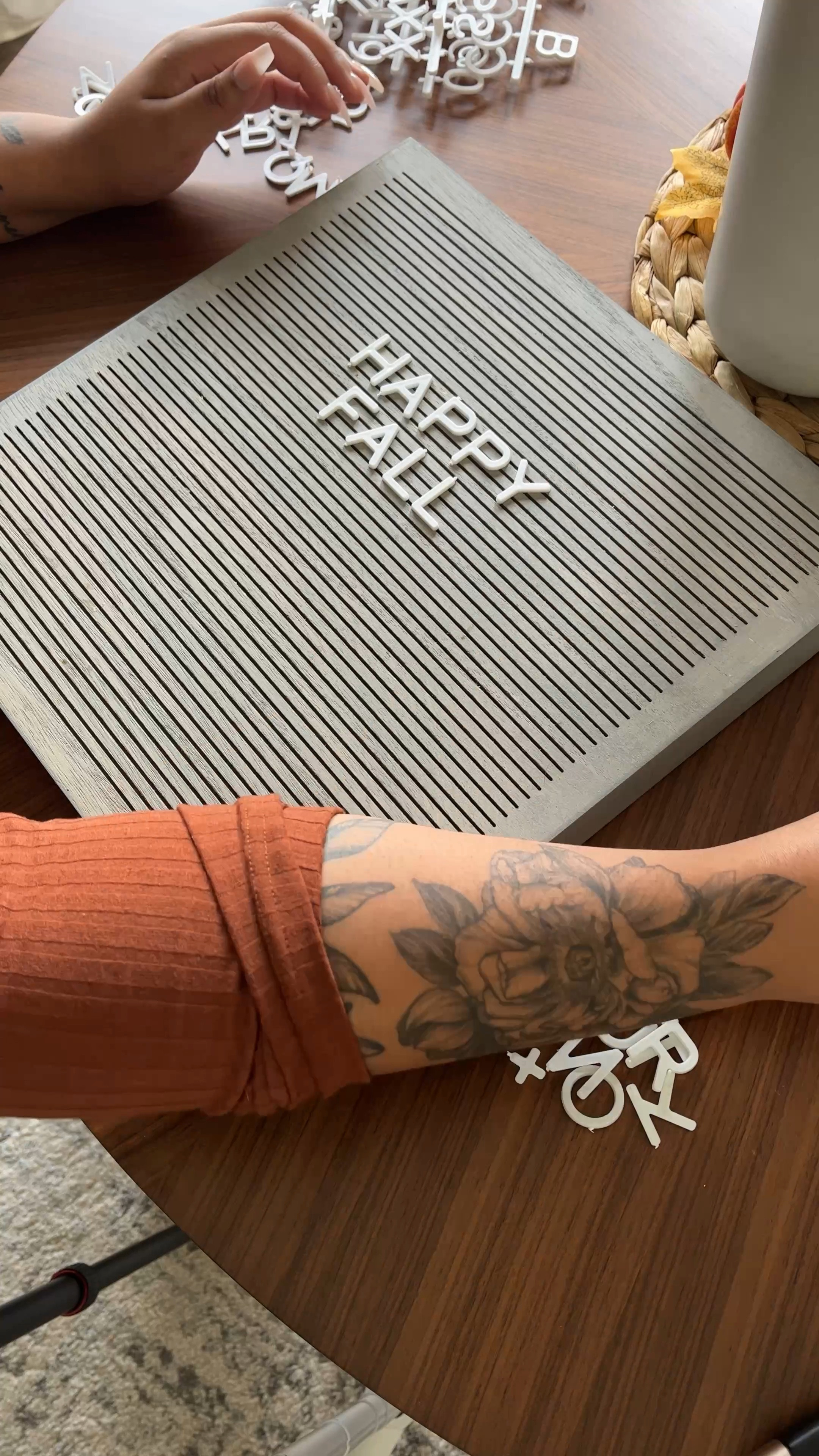 Happy Fall 2023 😊🍁🧡 Letterboard from Target 

#LTKSeasonal #LTKhome #LTKfindsunder50