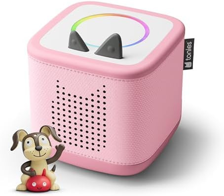Toniebox 2 Audio Player Starter Set for Kids 1+ with Playtime Puppy - Cloud Pink | Amazon (US)