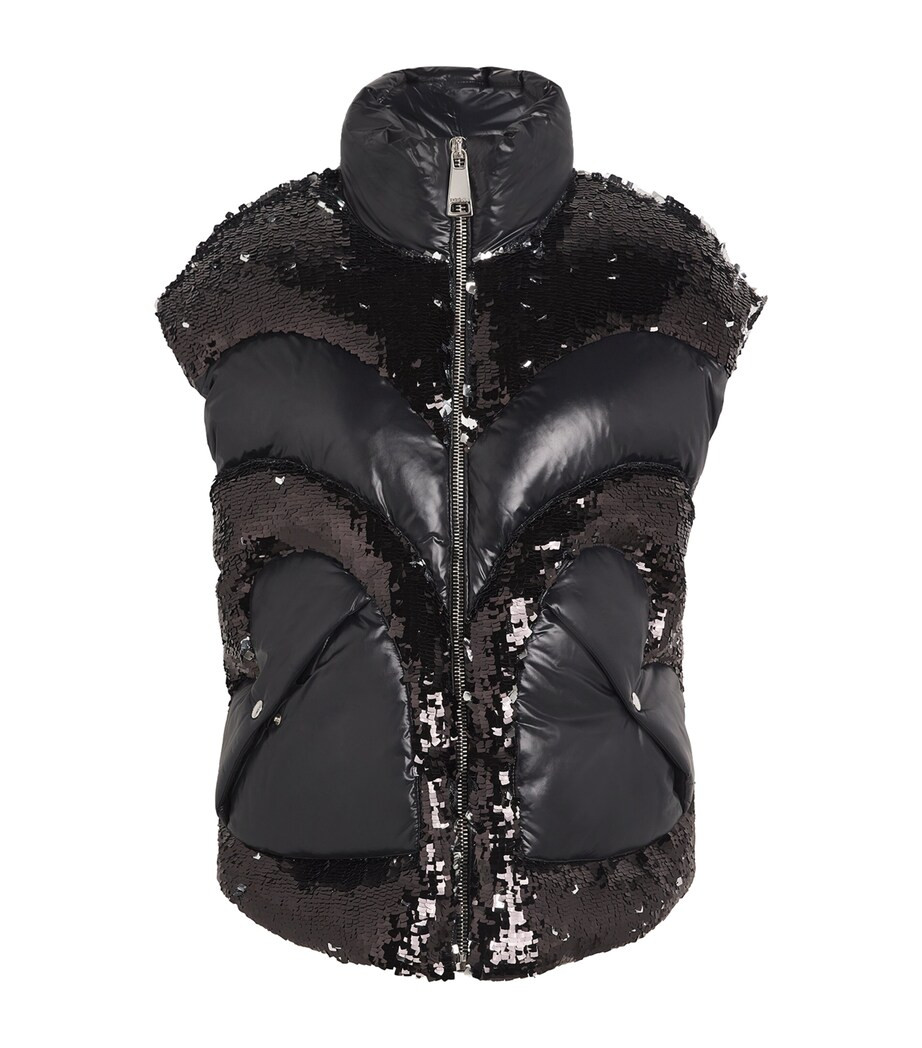 Down Embellished Corazon Gilet | Harrods